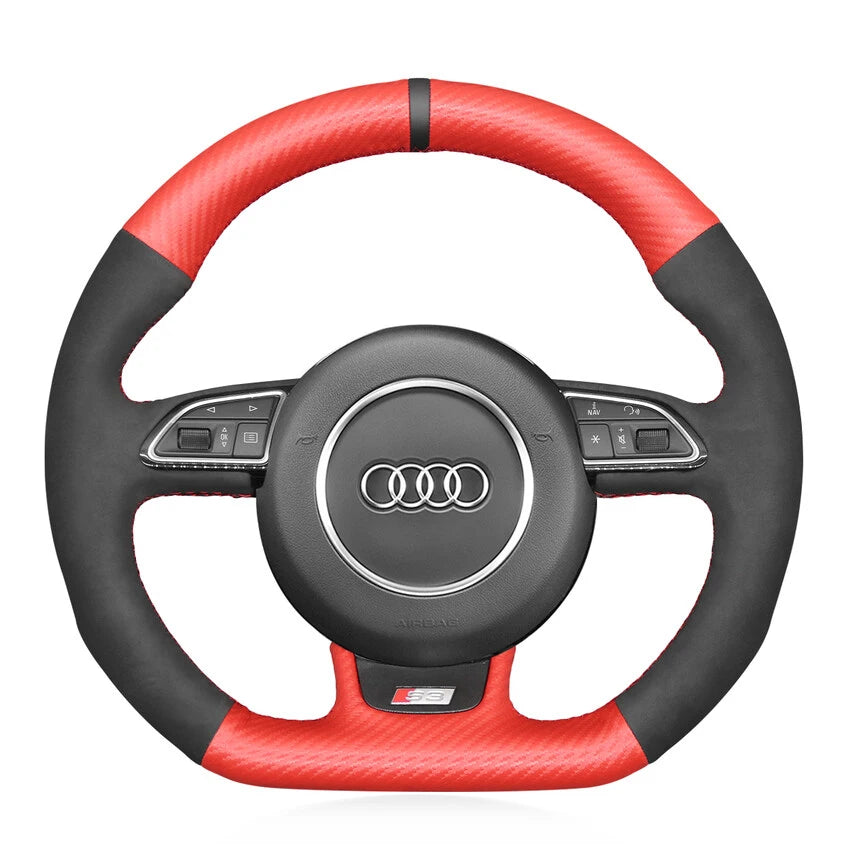 Steering Wheel Cover Kits for Audi A5 A7 RS5 RS7 S3 S4 S5 S6 S7 SQ5 2012-2018