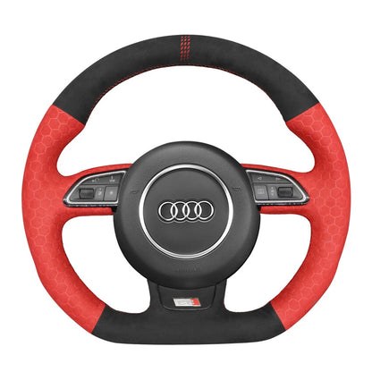 Steering Wheel Cover Kits for Audi A5 A7 RS5 RS7 S3 S4 S5 S6 S7 SQ5 2012-2018
