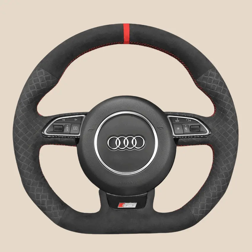 Steering Wheel Cover Kits for Audi A5 A7 RS5 RS7 S3 S4 S5 S6 S7 SQ5 2012-2018