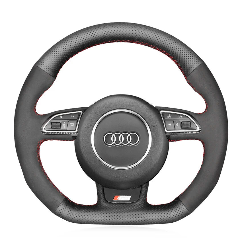Steering Wheel Cover Kits for Audi A5 A7 RS5 RS7 S3 S4 S5 S6 S7 SQ5 2012-2018
