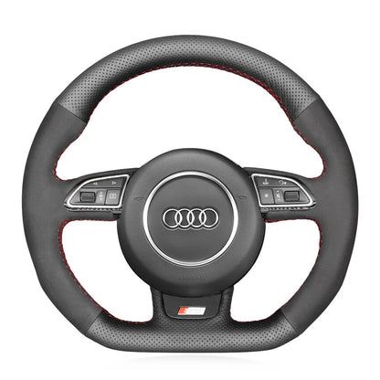 Steering Wheel Cover Kits for Audi A5 A7 RS5 RS7 S3 S4 S5 S6 S7 SQ5 2012-2018