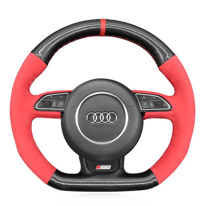 Steering Wheel Cover Kits for Audi A5 A7 RS5 RS7 S3 S4 S5 S6 S7 SQ5 2012-2018