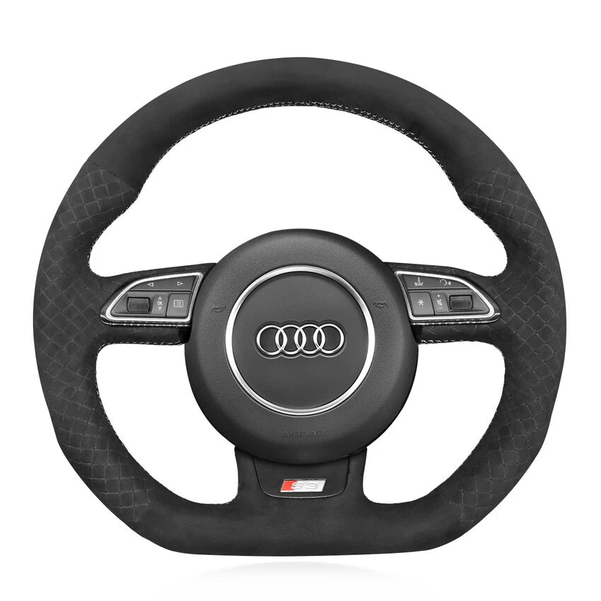 Steering Wheel Cover Kits for Audi A5 A7 RS5 RS7 S3 S4 S5 S6 S7 SQ5 2012-2018