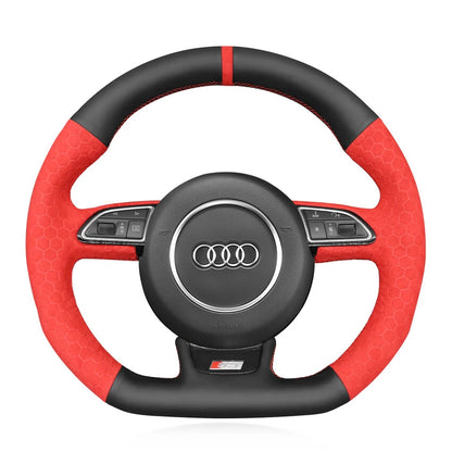 Steering Wheel Cover Kits for Audi A5 A7 RS5 RS7 S3 S4 S5 S6 S7 SQ5 2012-2018