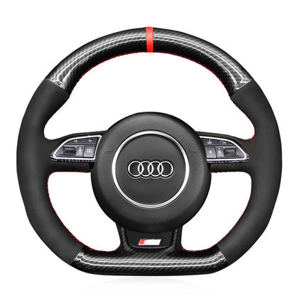 Steering Wheel Cover Kits for Audi A5 A7 RS5 RS7 S3 S4 S5 S6 S7 SQ5 2012-2018