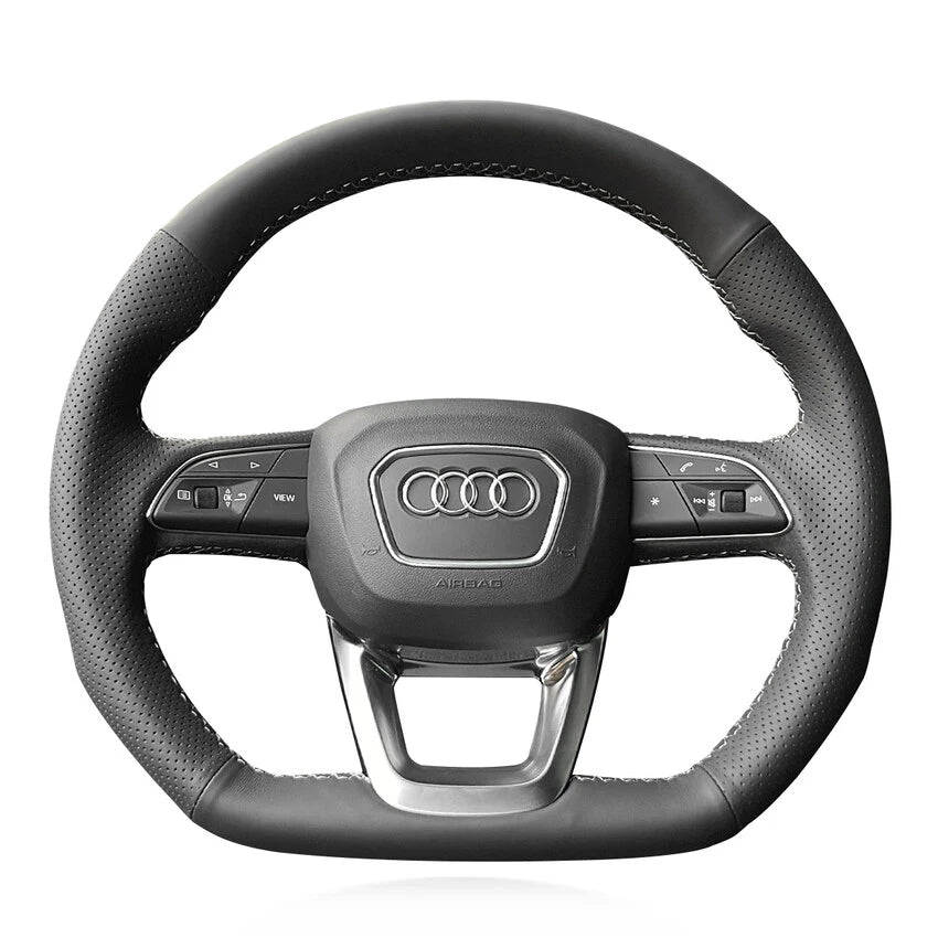 Steering Wheel Cover Kits for Audi Q3 RSQ3 Q5 SQ5 Q7 SQ7 Q8 SQ8 RSQ8 2015-2023