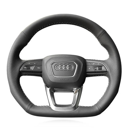 Steering Wheel Cover Kits for Audi Q3 RSQ3 Q5 SQ5 Q7 SQ7 Q8 SQ8 RSQ8 2015-2023