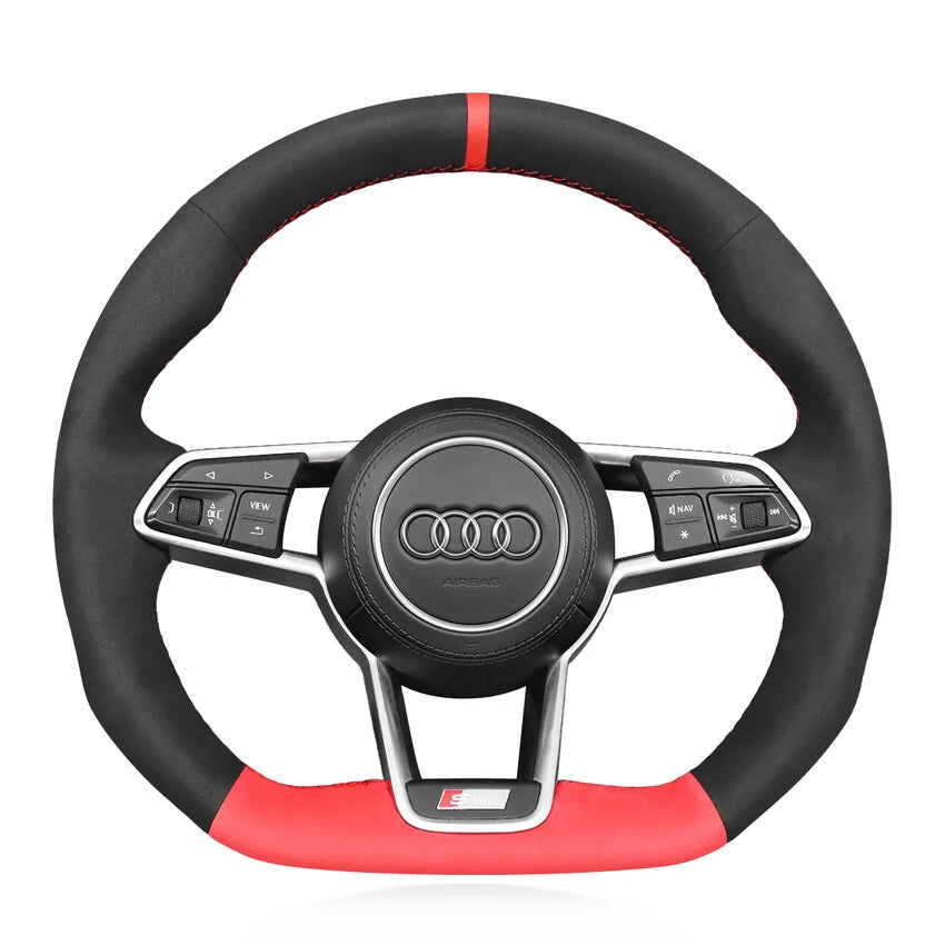 Steering Wheel Cover Kits for Audi R8 TT TTS TTRS 2016-2023