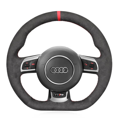 Steering Wheel Cover Kits for Audi TTRS R8 RS3 RS6 2009-2015