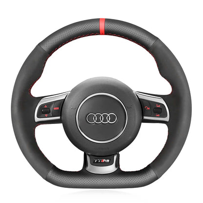 Steering Wheel Cover Kits for Audi TTRS R8 RS3 RS6 2009-2015