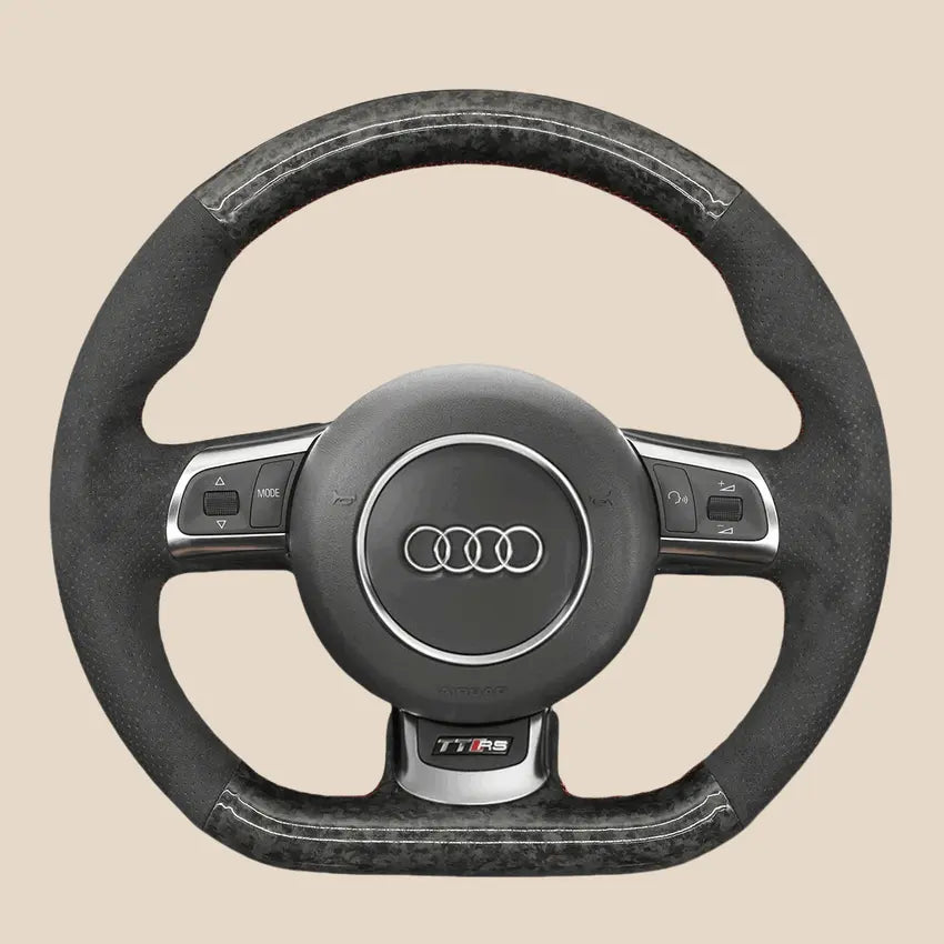 Steering Wheel Cover Kits for Audi TTRS R8 RS3 RS6 2009-2015
