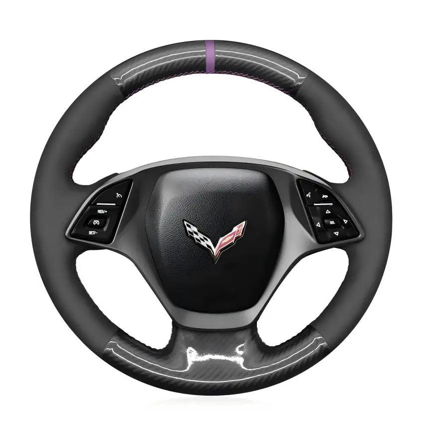 Kits de capa de volante para Chevrolet Corvette C7 2014-2015