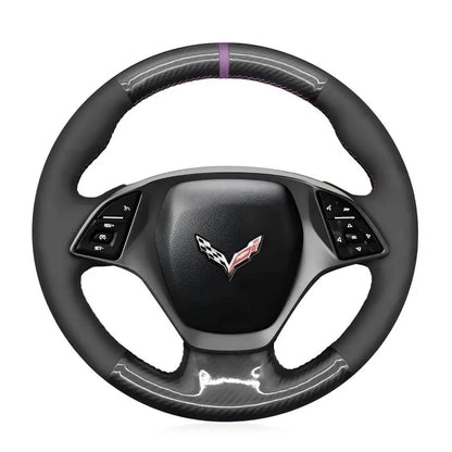 Kits de capa de volante para Chevrolet Corvette C7 2014-2015