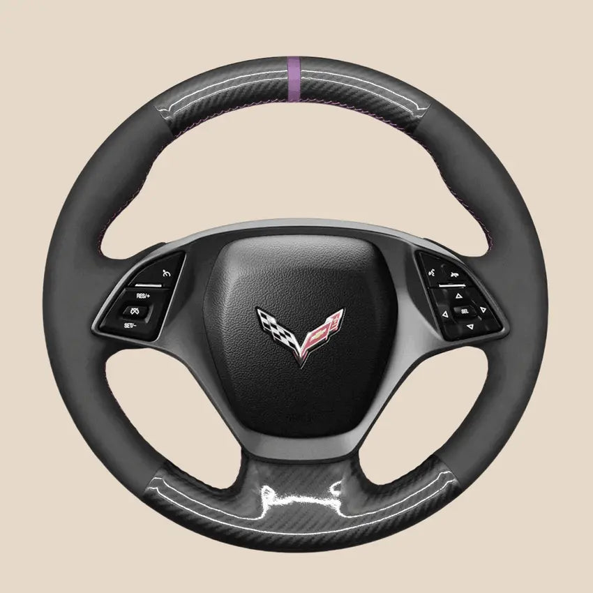 Kits de capa de volante para Chevrolet Corvette C7 2014-2015