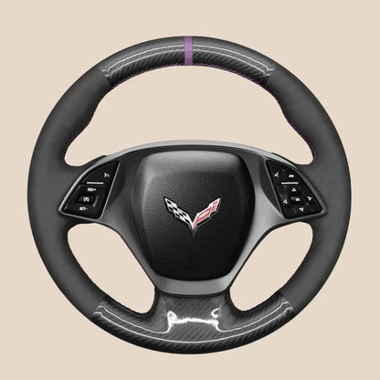 Kits de capa de volante para Chevrolet Corvette C7 2014-2015