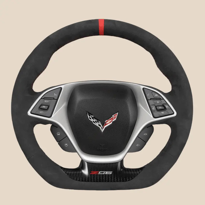 Kits de capa de volante para Chevrolet Corvette C7 2015-2020