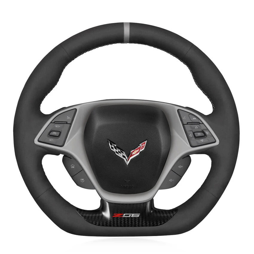 Kits de capa de volante para Chevrolet Corvette C7 2015-2020