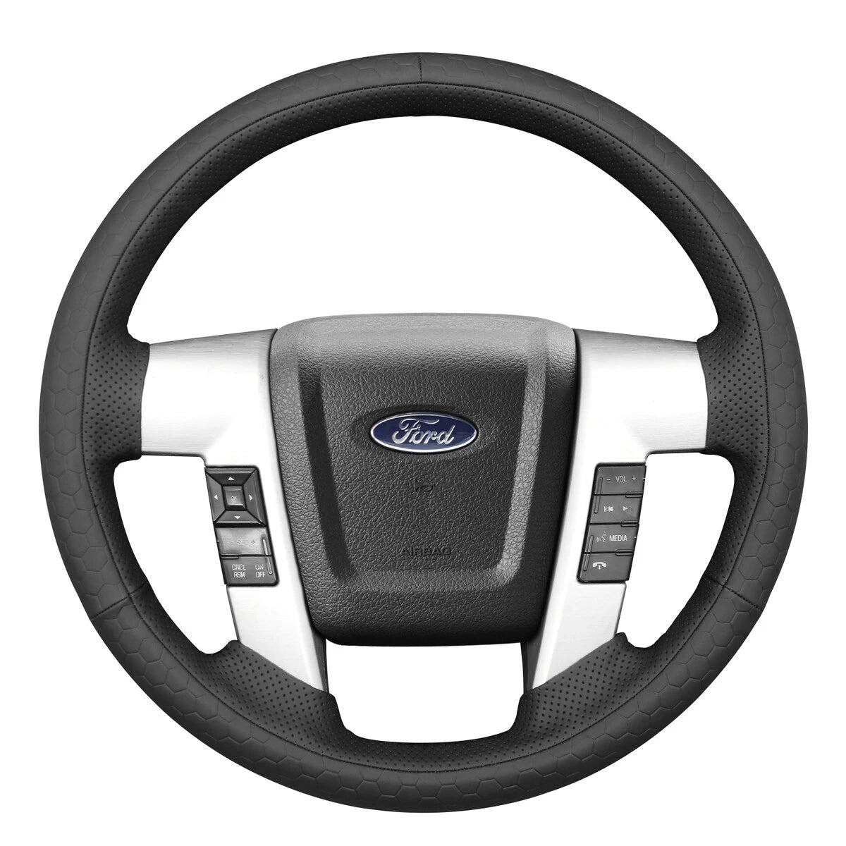 2004-2008 Ford F-150 Kng Ranch F150-Leather Steerng Wheel Cover , Raw 2004-2008 Ford F-150 Kng Ranch F150-Leather Steerng Wheel Cover , Raw