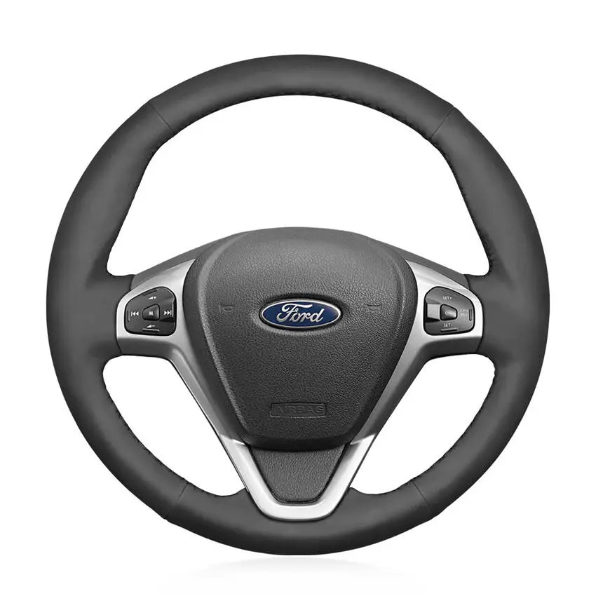 Steering Wheel Cover Kits for Ford Fiesta VI MK7 Ecosport B-MAX Ka Tourneo Transit Courier 2008-2024