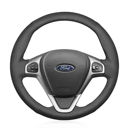 Steering Wheel Cover Kits for Ford Fiesta VI MK7 Ecosport B-MAX Ka Tourneo Transit Courier 2008-2024