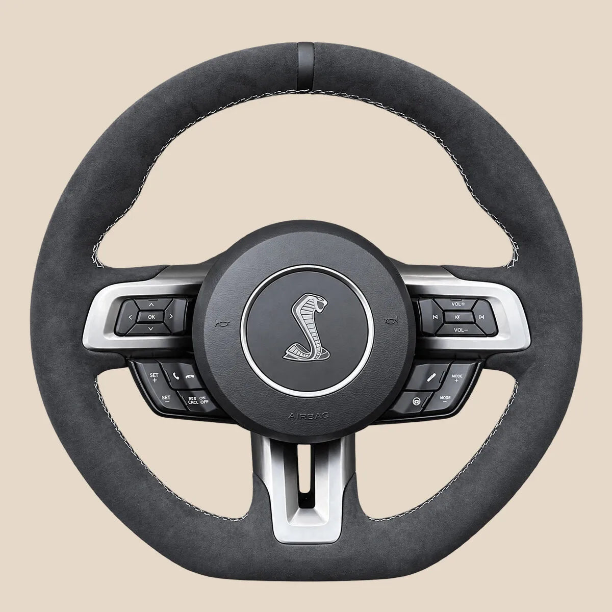 Steering Wheel Cover Kits for Ford Mustang Shelby GT350 2015-2017