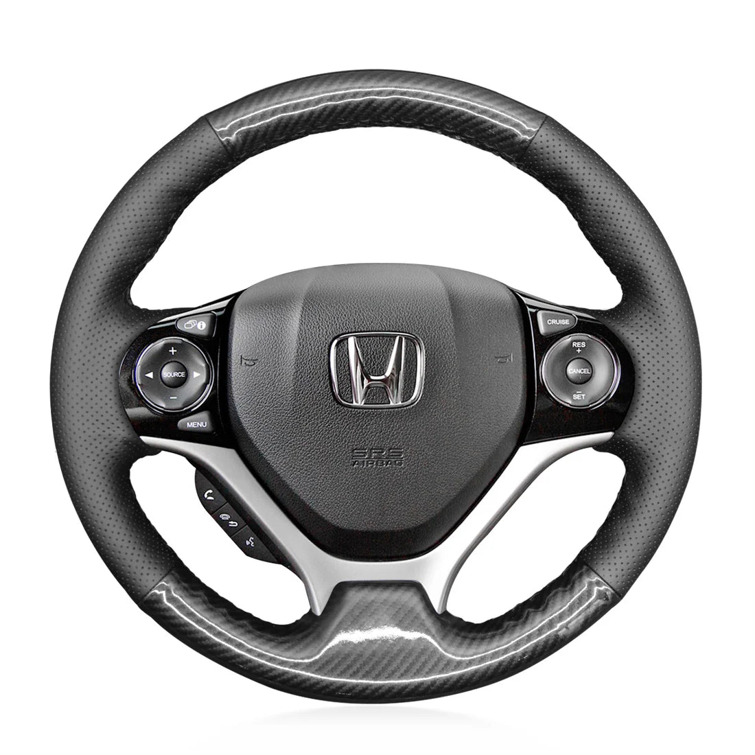 Steering Wheel Cover Kits for Honda Civic 9 SI 2012-2017