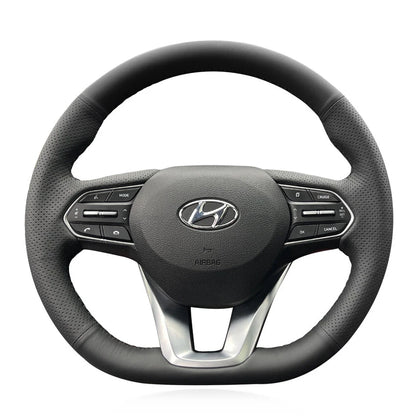 ヒュンダイ サンタフェ パリセード 2018-2020 用ステアリングホイール カバー キット