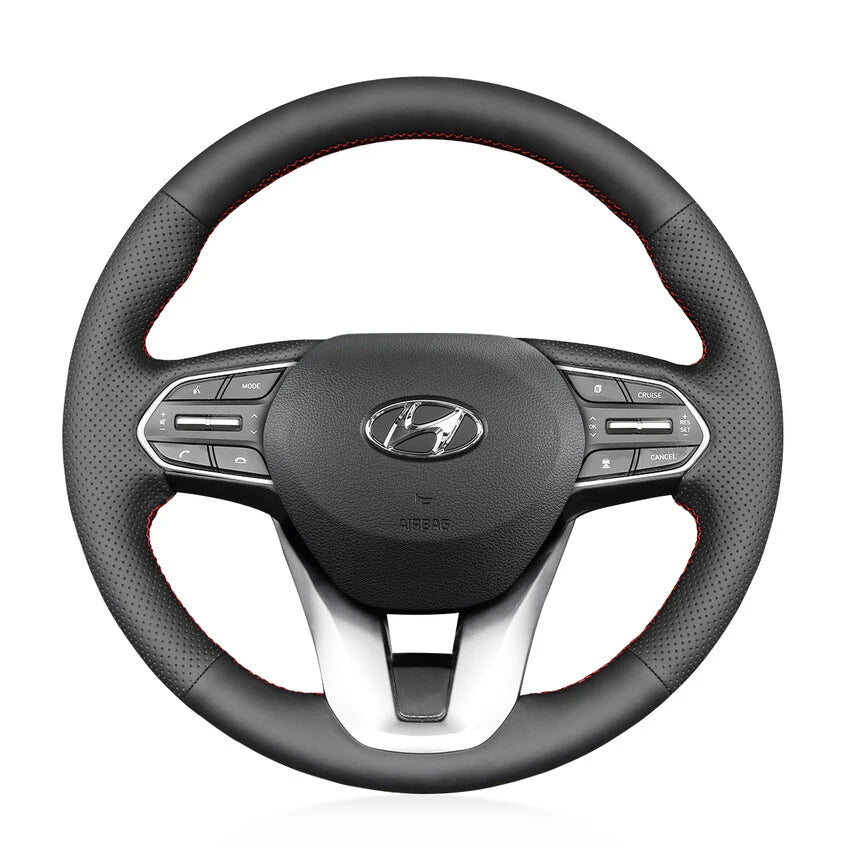 Kits de fundas para volante para Hyundai Santa Fe IV Palisade 2018-2023