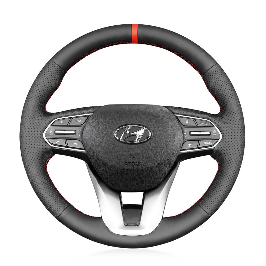 Kits de fundas para volante para Hyundai Santa Fe IV Palisade 2018-2023