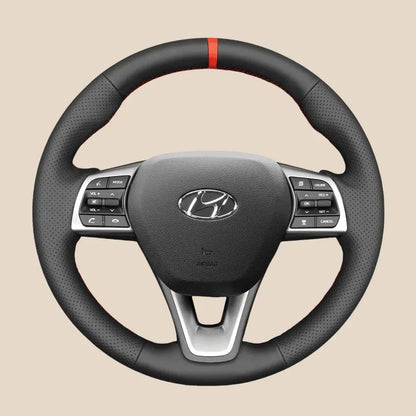 ヒュンダイ ソナタ VII 2015-2019用ステアリングホイールカバーキット