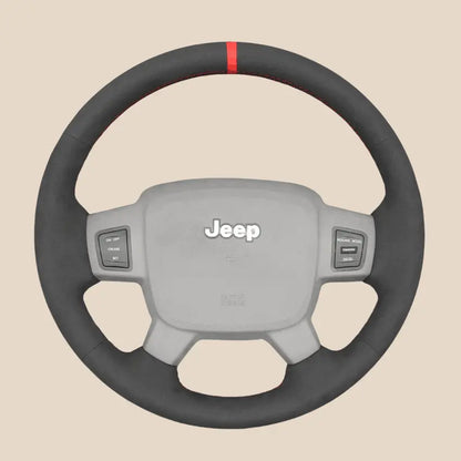 ジープ・コマンダー・グランドチェロキーIII 2005-2008用ステアリングホイールカバーキット