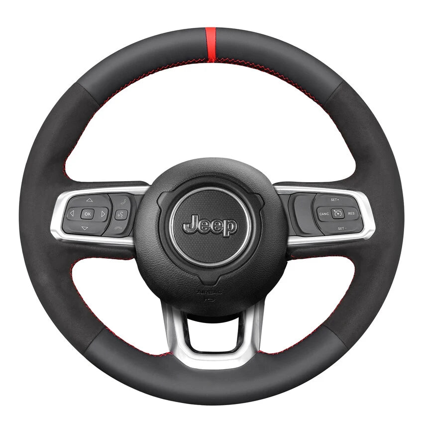 ジープ・ラングラー・グラディエーター 2018-2025用ステアリングホイールカバーキット
