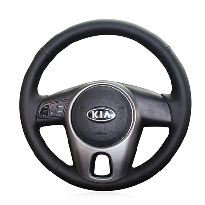 Kits de fundas para volante para Kia Forte Koup Forte5 Rio Soul Picanto Rio 2 Venga Cerato 2 2009-2014