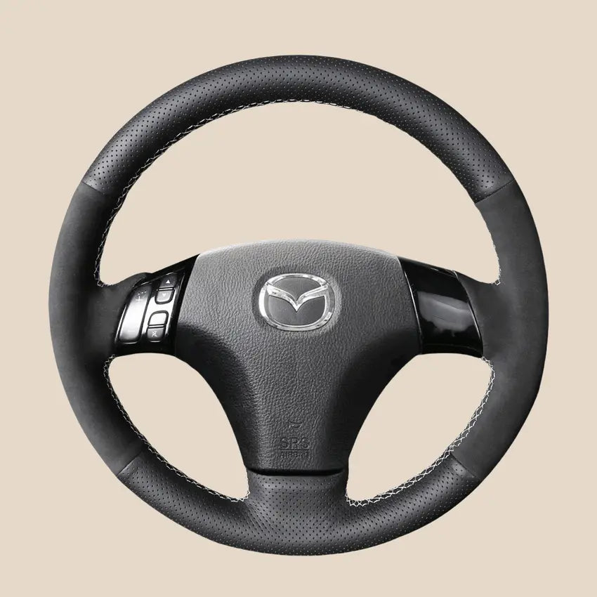 Kits de fundas para volante para Mazda 3, Axela, Mazda 2, Mazda 5, Mazda 6, Atenza MPV (2002-2010)