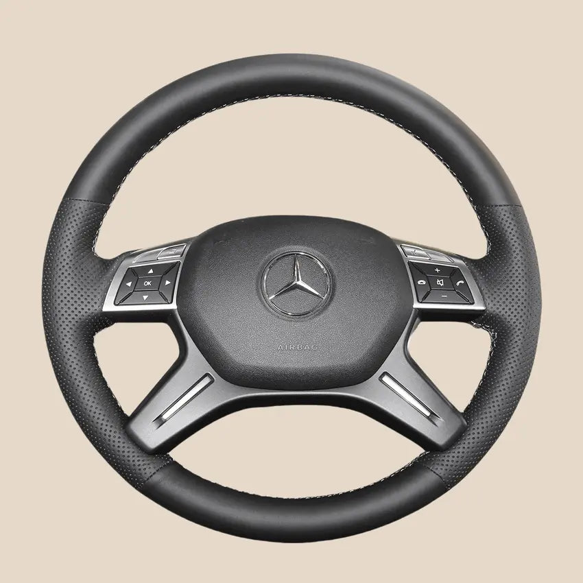 Steering Wheel Cover Kits for Mercedes Benz W166 X166 W463 2012-2018