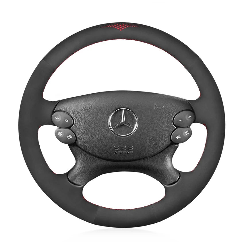 Steering Wheel Cover Kits for Mercedes Benz W211 C209 C219 W463 R230 2003-2009