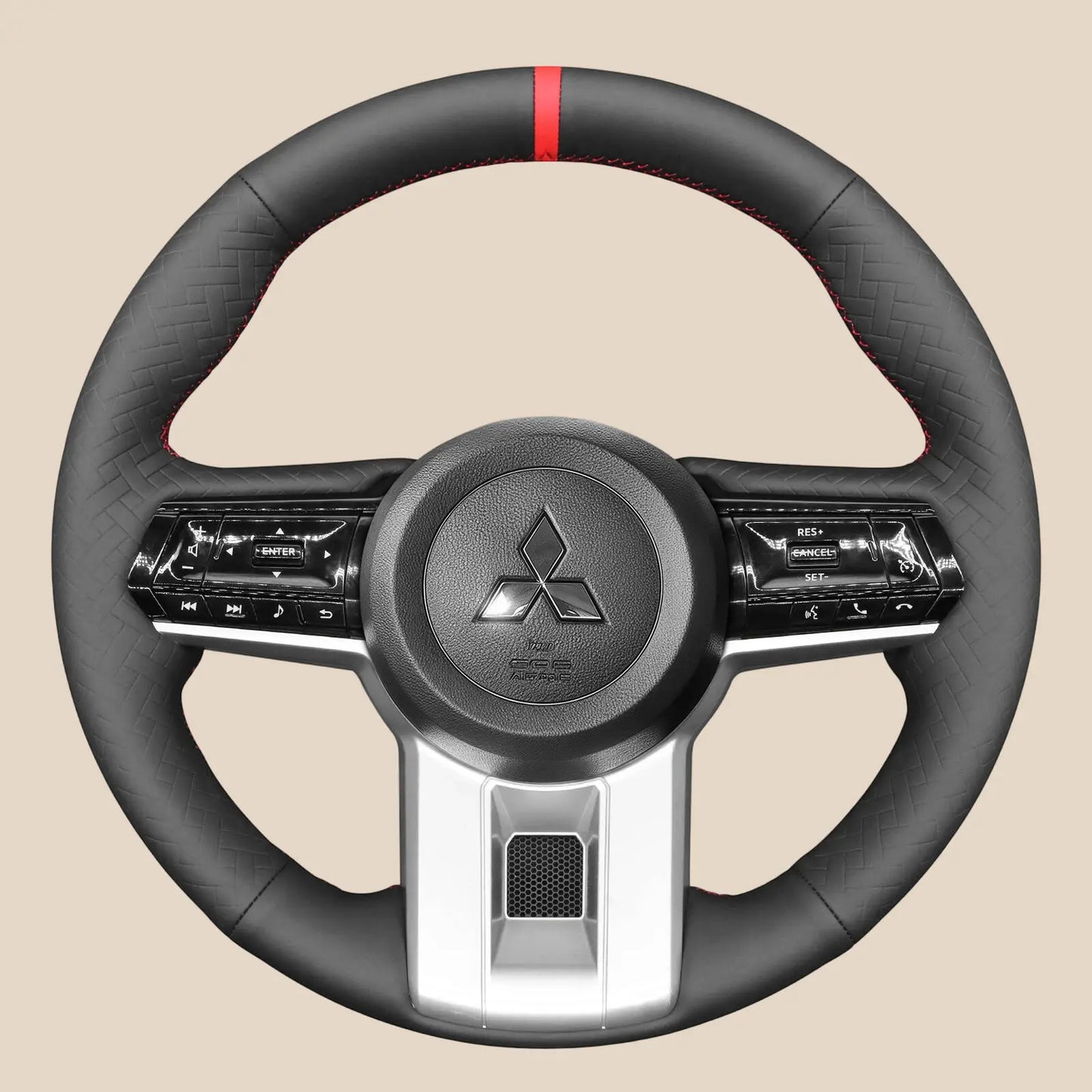 Steering Wheel Cover Kits for Mitsubishi Triton L200 Montero Pajero 2025