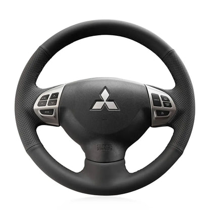Steering Wheel Cover Kits for Mitsubishi i-MiEV Lancer 9 IX  Lancer Sportback Outlander Sport ASX Colt L200 Challenger Triton 2007-2017