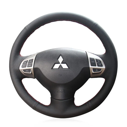 Steering Wheel Cover Kits for Mitsubishi i-MiEV Lancer 9 IX  Lancer Sportback Outlander Sport ASX Colt L200 Challenger Triton 2007-2017
