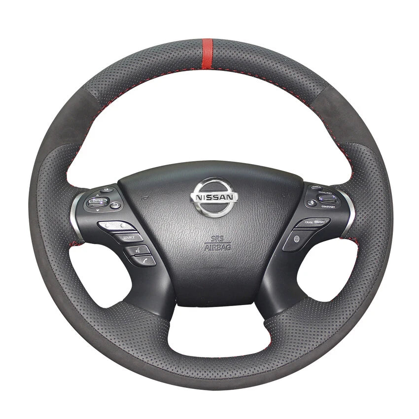 Kits de fundas para volante para Nissan Murano Pathfinder R52 2013-2021