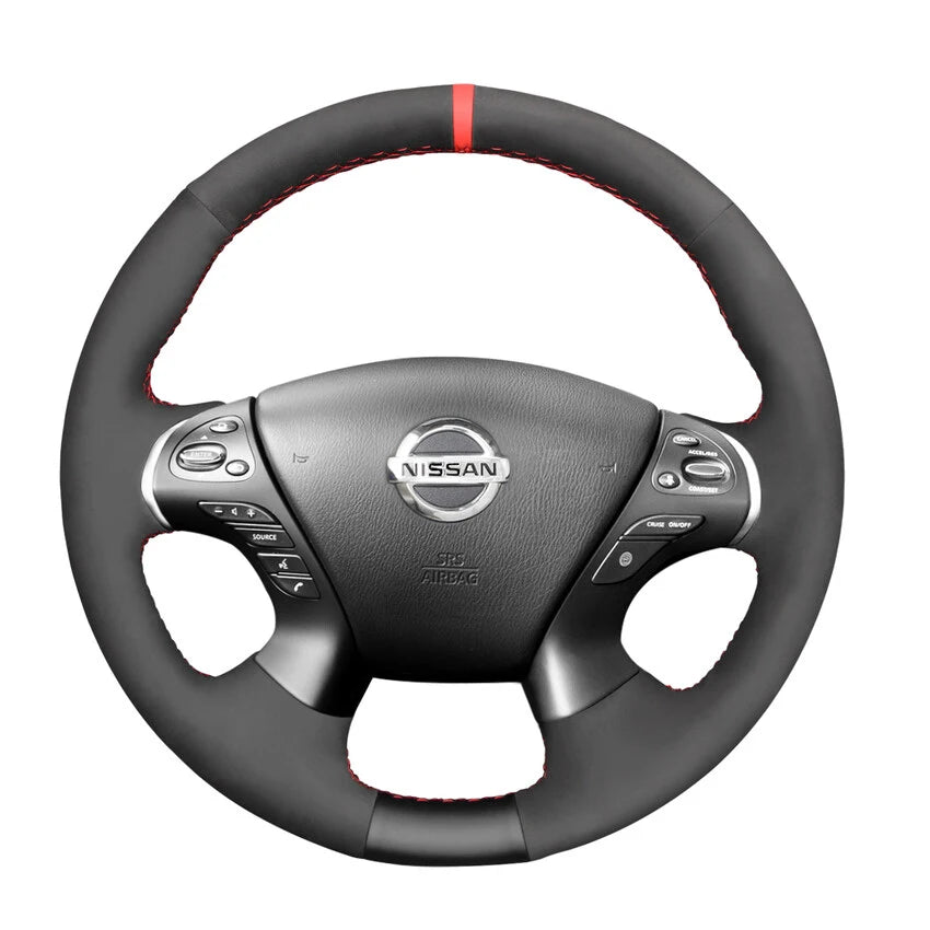 Kits de fundas para volante para Nissan Murano Pathfinder R52 2013-2021