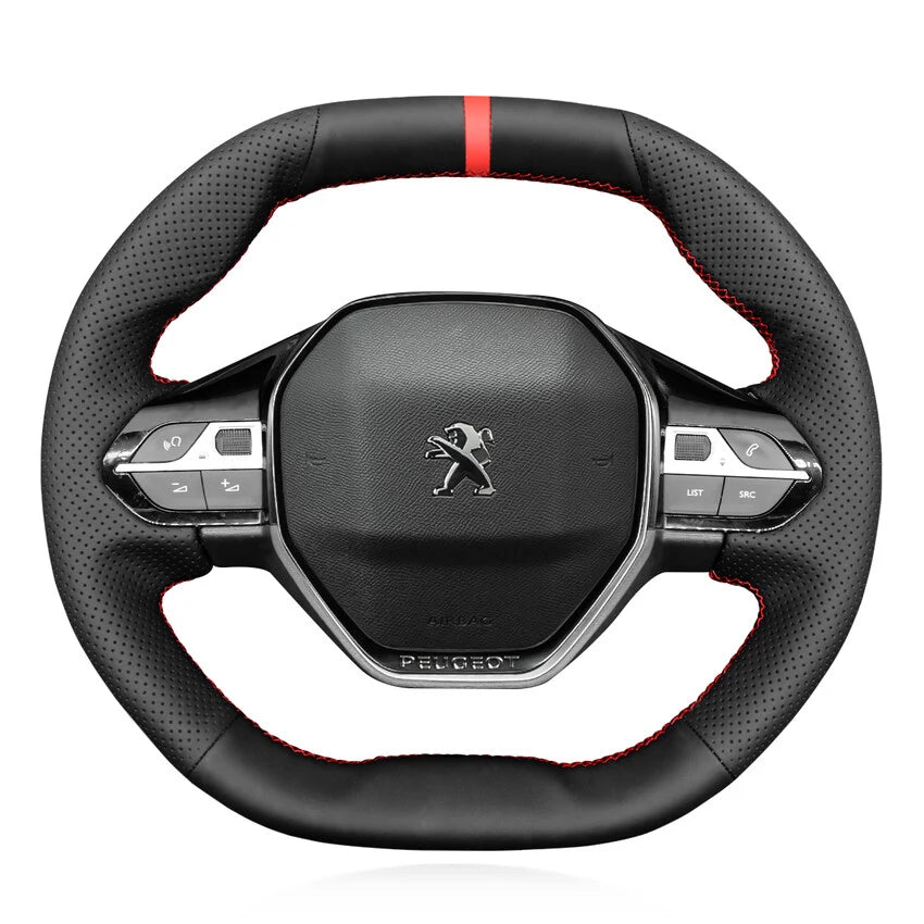 プジョー 208 308 2008 3008 508 508SW 5008 パートナー リフター 2016-2025 用ステアリングホイールカバーキット