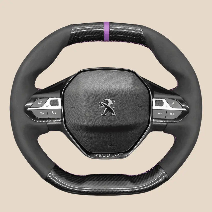 プジョー 208 308 2008 3008 508 508SW 5008 パートナー リフター 2016-2025 用ステアリングホイールカバーキット