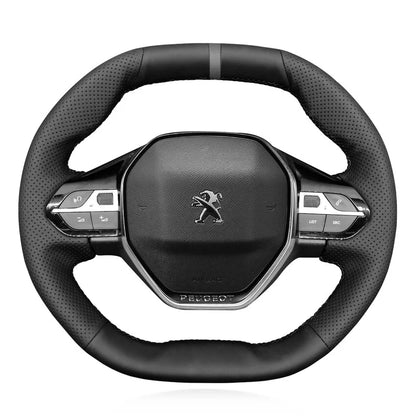 プジョー 208 308 2008 3008 508 508SW 5008 パートナー リフター 2016-2025 用ステアリングホイールカバーキット