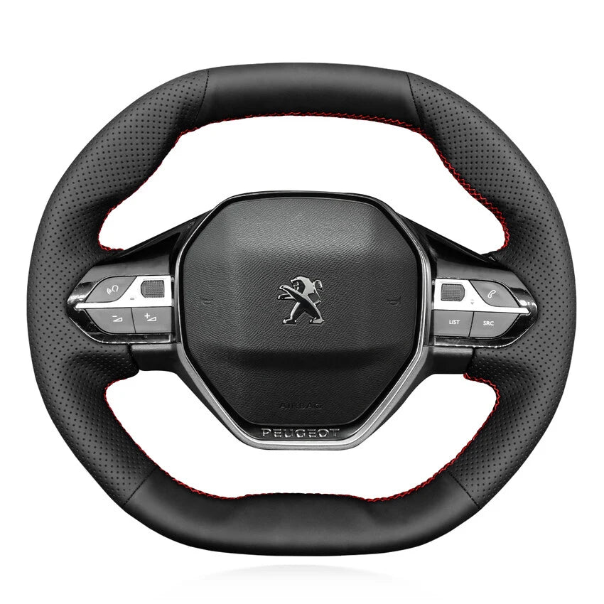 プジョー 208 308 2008 3008 508 508SW 5008 パートナー リフター 2016-2025 用ステアリングホイールカバーキット