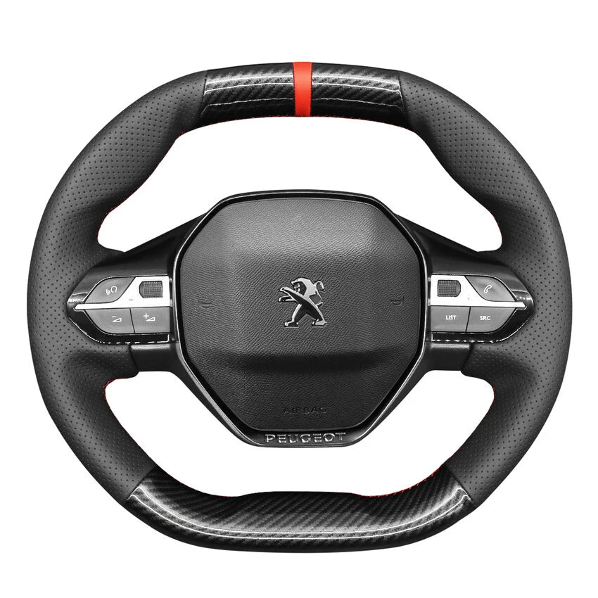 プジョー 208 308 2008 3008 508 508SW 5008 パートナー リフター 2016-2025 用ステアリングホイールカバーキット