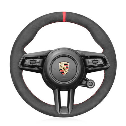 ポルシェ 911 タイカン 2019-2023 用ステアリングホイールカバーキット ポルシェ 911 タイカン 2019-2023 用ステアリングホイールカバーキット