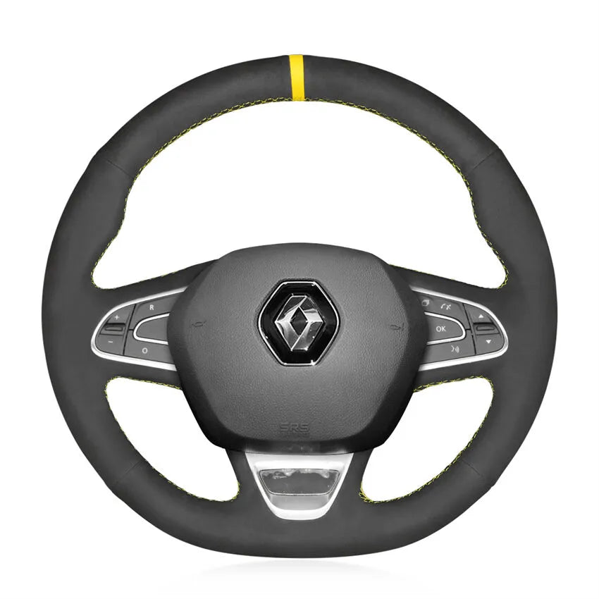 Steering Wheel Cover Kits for Renault Megane 4 Scenic 4 Kadjar Koleos Talisman Espace Samsung QM6 SM6 2015-2020