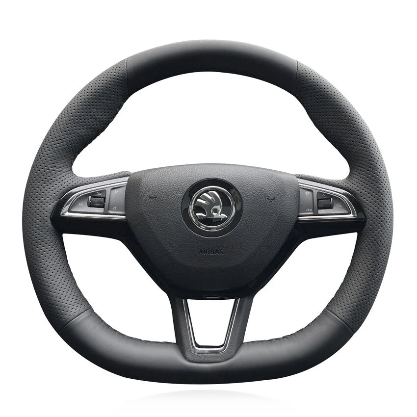 Lenkradbezug-Sets für Skoda Octavia Fabia Kodiaq Citigo Superb Scala Kamiq 2015–2022