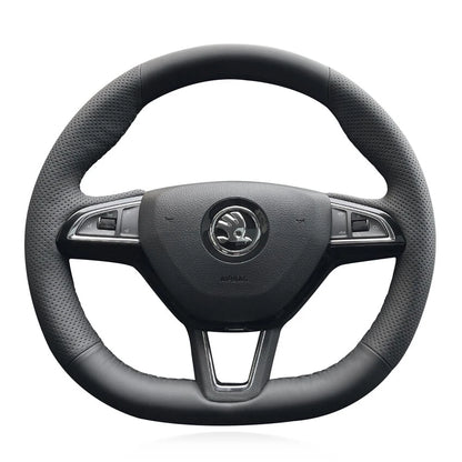 Lenkradbezug-Sets für Skoda Octavia Fabia Kodiaq Citigo Superb Scala Kamiq 2015–2022